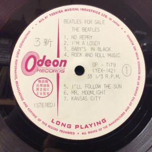 ビートルズ / ビートルズ’65 国内盤 (Rare ODEON PROMO COPY(ガリ刷),赤盤,BEATLES 65 検)FOR SALE)