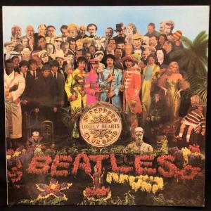 BEATLES / SGT. PEPPER'S LONELY HEARTS CLUB BAND (UK-ORIGINAL/STEREO.MAT:1/1(1H!:1GA),CUT-OUT+CS EX++/EX-)