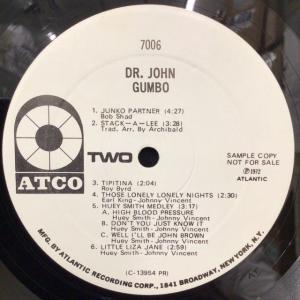DR. JOHN / DR. JOHNS GU...の詳細画像4