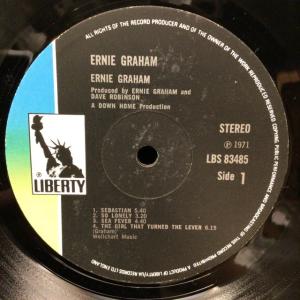 ERNIE GRAHAM / (UK-ORIG...の詳細画像2