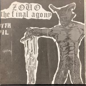 ZOUO / FINAL AGONY 国内盤 (オリジナル盤/7