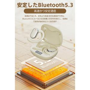 Bluetooth5.4 技術 骨伝導イヤホン...の詳細画像1