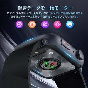 即納 スマートウォッチ レディース メンズ 腕...の詳細画像5
