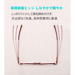 老眼鏡 新型 超軽量 コンパクト ブルーライト...の詳細画像3