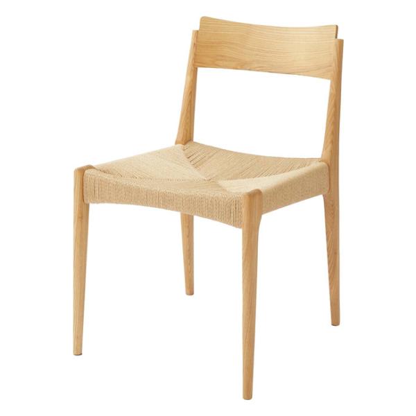 ダイニングチェア 1脚 ナチュラル ペーパーコード 天然木 チェア 椅子 イス 腰掛 おしゃれ ナチ...