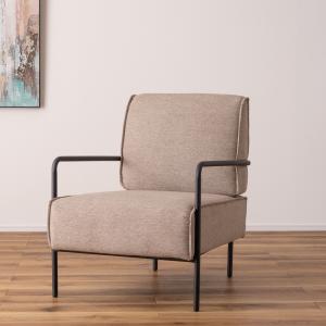 パーソナルチェア グレー ラウンジチェア シングル 一人掛け 一人用