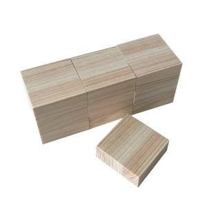 木材 桧集成材 横ハギ 20mm厚 幅50mm 長さ50mm 10枚 木 板 diy 日曜大工 材料 端材 ひのき ヒノキ 檜