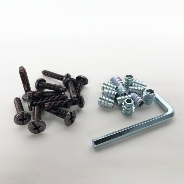 鬼目ナット・ジョイントボルトM6セット (各12個入り） (20mm/26mm/30mm/35mm)...