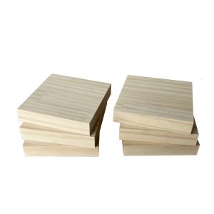 木材 ラジアタパイン集成材 バットジョイント 20mm厚 幅100mm 長さ100mm 6枚 板 diy 日曜大工 材料 端材