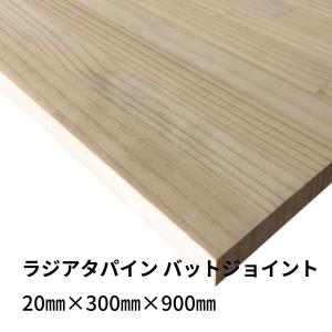 木材 桧集成材 横ハギ 20mm厚 幅200mm 長さ300mm 1枚 木 板 diy 日曜
