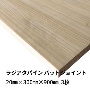 木材 桧集成材 横ハギ 20mm厚 幅200mm 長さ300mm 1枚 木 板 diy 日曜