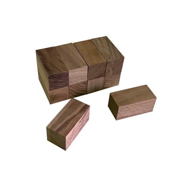 木材 ウォールナット集成材 横ハギ 20mm厚 幅20mm 長さ40mm 10枚 木 板 diy 日...