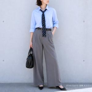 ナロー スカーフ リボンタイ メンズ レディー...の詳細画像1
