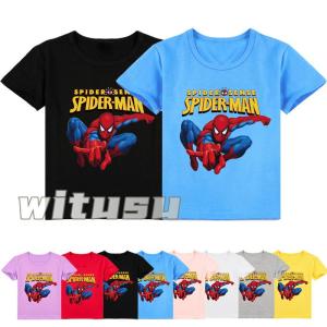 Spider-Man スパイダーマン 半袖Tシャツ 子供服 子ども服 こども服 キッズ 春 夏 10...