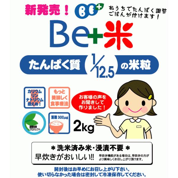 【賞味期限 2026.04.22】Dr.ミールオリジナル タンパク質1/12.5 低タンパク米 Be...