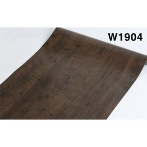 【10M 】木目調 ダークブラウン 茶 w1904 壁紙シール アンティーク 木目 リメイクシート 板 柄 ウォールステッカー 防水 45cm×10m はがせるタイプ