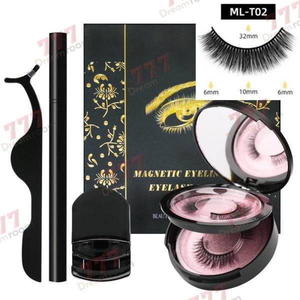 接着剤不要☆アイライナーを描いてつけるだけ 新世代 magic つけまつげ セット 専用ライナー付 ...