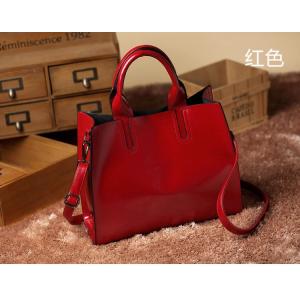 高品質 レザー調 【01レッド】 ハンドバッグ 女性 トートバッグ スペイン人気ブランド ショルダー...