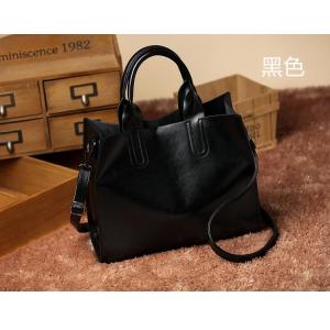 高品質 レザー調 【03ブラック】 ハンドバッグ 女性 トートバッグ スペイン人気ブランド ショルダ...