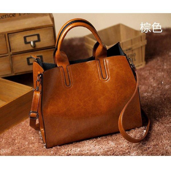 高品質 レザー調 【06 ブルー】 ハンドバッグ 女性 トートバッグ スペイン人気ブランド ショルダ...