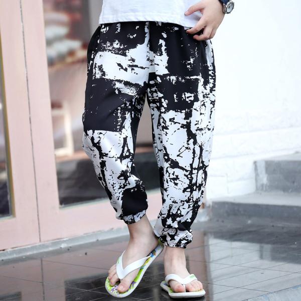 kids デザイン リラコ 01 ステテコ ズボン ボトムス 子供服 インポート パンツ ボトム ゆ...