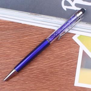 クリスタル スタイラスペン 【08】ボールペン機能付き プレゼント スマートフォン タブレット ラインストーン キラキラ タッチペン