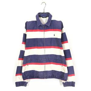 希少】90sPolo by Ralph Lauren コットン比翼ジャケット