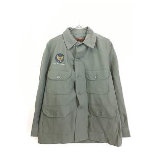 絶妙 メーカー直営 米軍実物 A-1B シャツ サイズM 米軍実物 シャツ