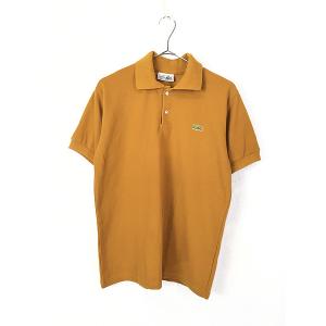 古着 80s フランス製 CHEMISE LACOSTE フレラコ ワニ ワッペン カノコ ポロシャツ M 古着｜dracaena