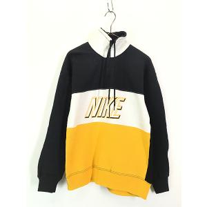 古着 90s USA製 NIKE 「N」 スウォッシュ 刺しゅう スウェット 古着 90s USA製 NIKE 「N」 スウォッシュ 刺しゅう スウェット