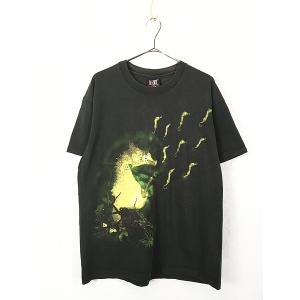 古着 90s USA製 NIRVANA 「Seahorse」 タツノオトシゴ グランジ ロック 