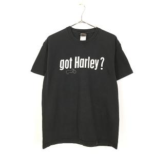 古着 00s USA製 HARLEY DAVIDSON 「got Harley?」 Tシャツ M 古...