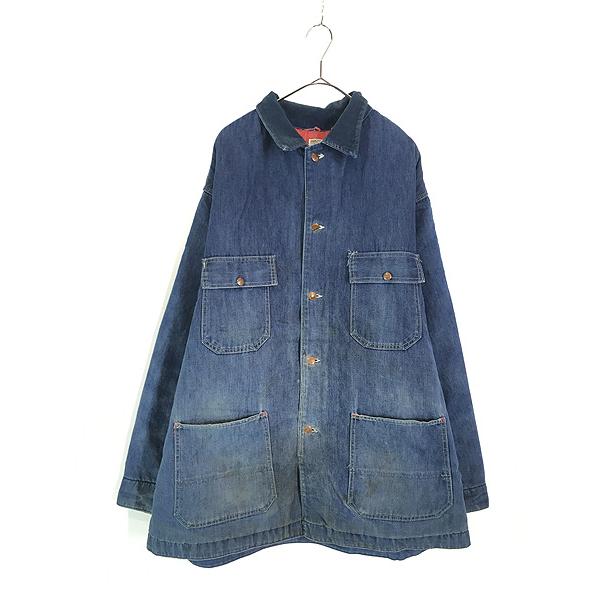 古着 70s USA製 BIG MAC JC Penney 「単色 ブランケット」 デニム ワーク ...