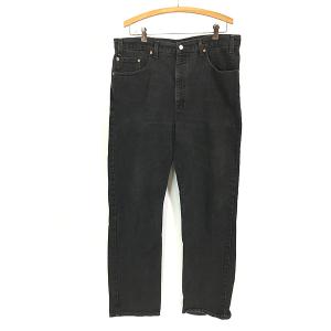 古着 00s Levi's 505-0260 サルファ スーパー ブラック デニム パンツ