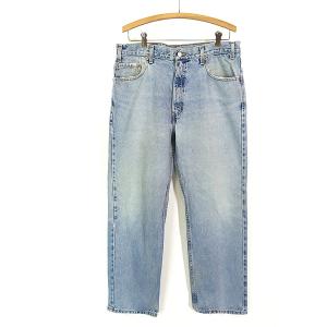 古着 90s USA製 Levi's 560-4891 ブルー デニム バギー パンツ