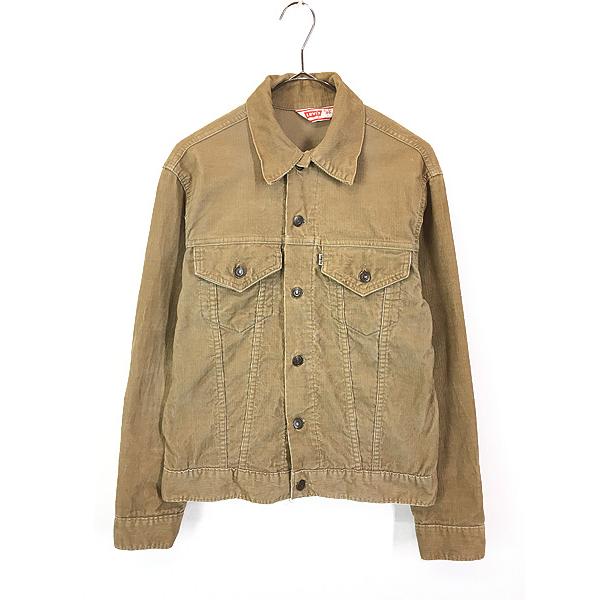 古着 70s Levis 70505 3rdタイプ コーデュロイ トラッカー ジャケット ブルゾン ...