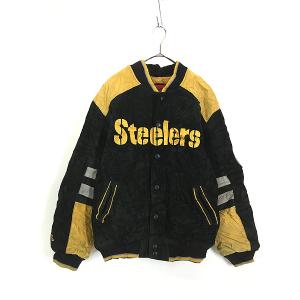 古着 NFL Green Bay Packers パッカーズ 本革 オール スエード レザー