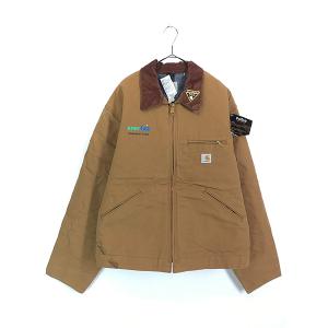 90s Carhartt デトロイトジャケット裏地ブランケット 古着 90s Carhartt 裏地 チェック ブランケット MOS モス