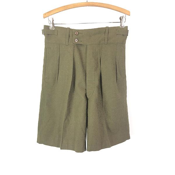 レディース 古着 50s イギリス軍 UK ARMY ミリタリー ウール グルカ ショーツ ショート...