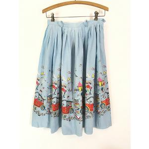 レディース 古着 70s ストライプ シャギー モヘア ニット ストレート スカート ロング丈 S位 レディース 古着 70s ストライプ シャギー モヘア ニット ストレート