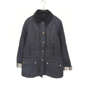 レディース 古着 50s 裏地 キルティング 2tone ループ ニット ロング