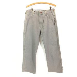 古着 90s Dockers 529-9655 2タック グレー デニム チノ タック パンツ
