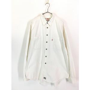 古着 60s Imperial 100%コットン マチ付 ホワイト ドレス シャツ 15 1