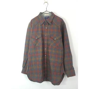 古着 Deadstock!! 80s BIG YANK チェック プリント フランネル