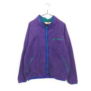 古着 80s Eddie Bauer ピラミッドタグ ハーフジップ プルオーバー