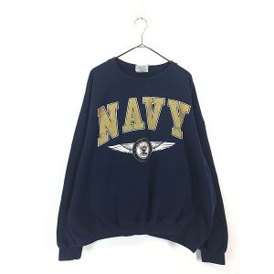 古着 90s USA製 handcuffs 手袋袖 ワンポイント スウェット パーカー L