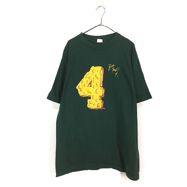 古着 90s NFL Green Bay Packers パッカーズ No4 「Brett Favr...