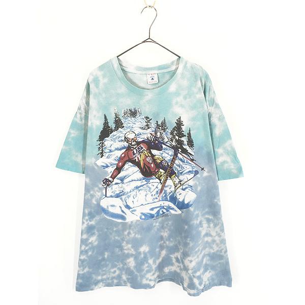 古着 90s USA製 Grateful Dead 「U.S Ski」 スキー スカル デッドヘッド...