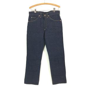 古着 Deadstock!! 70s USA製 Lee 200-0141 真紺 インディゴ デニム パンツ ジーンズ ストレート W32 L30 ゴールデンサイズ!!