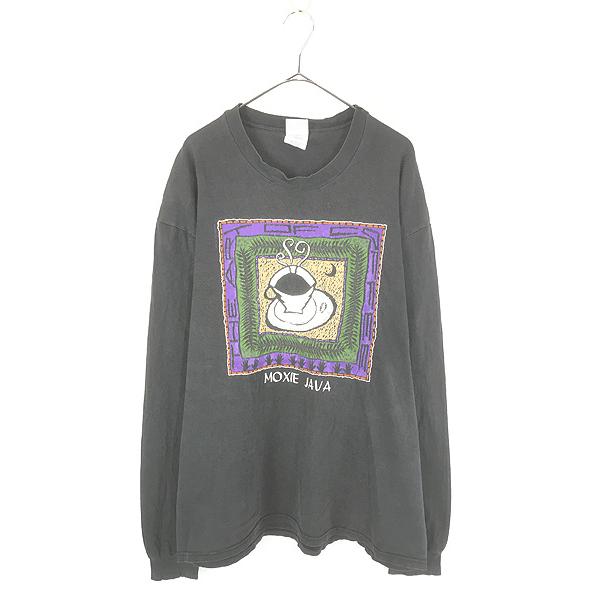 古着 00s MOXIE JAVA 「THE ART OF COFFEE」 コーヒー カフェ アート...